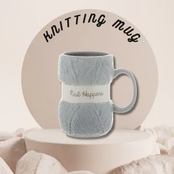 Knitting Mug - Knit Happens