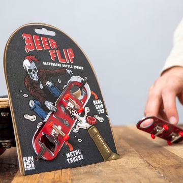 Beerflip Skateboard Bottle Opener - Bones