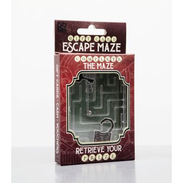 Gift Card Escape Maze
