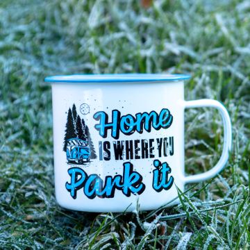 Park It' Camping Mug - Tin Travel Mug