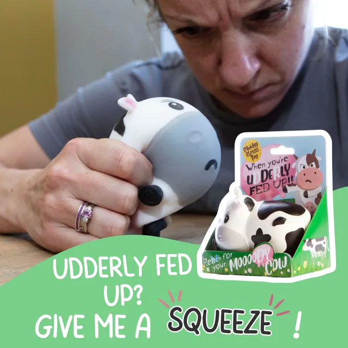Moody Cow Stress Toy Great For Stress Anxiety Relief