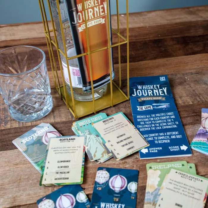 Whiskey Journey Escape Room Game