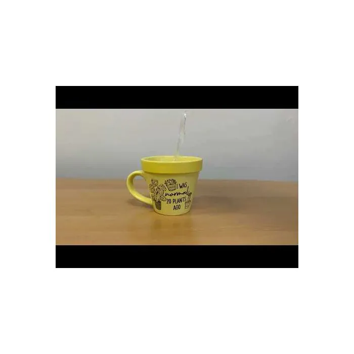 '20 Plants Ago' Plant-a-holic Plant Pot Mug