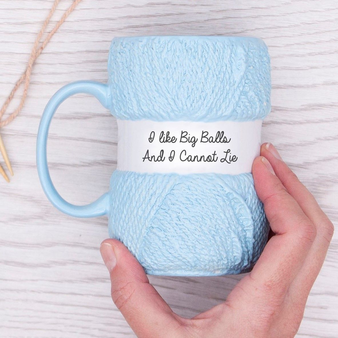 Funny Knitting Mug Yarn Mug Knitter Gifts Mothers Day / Birthday