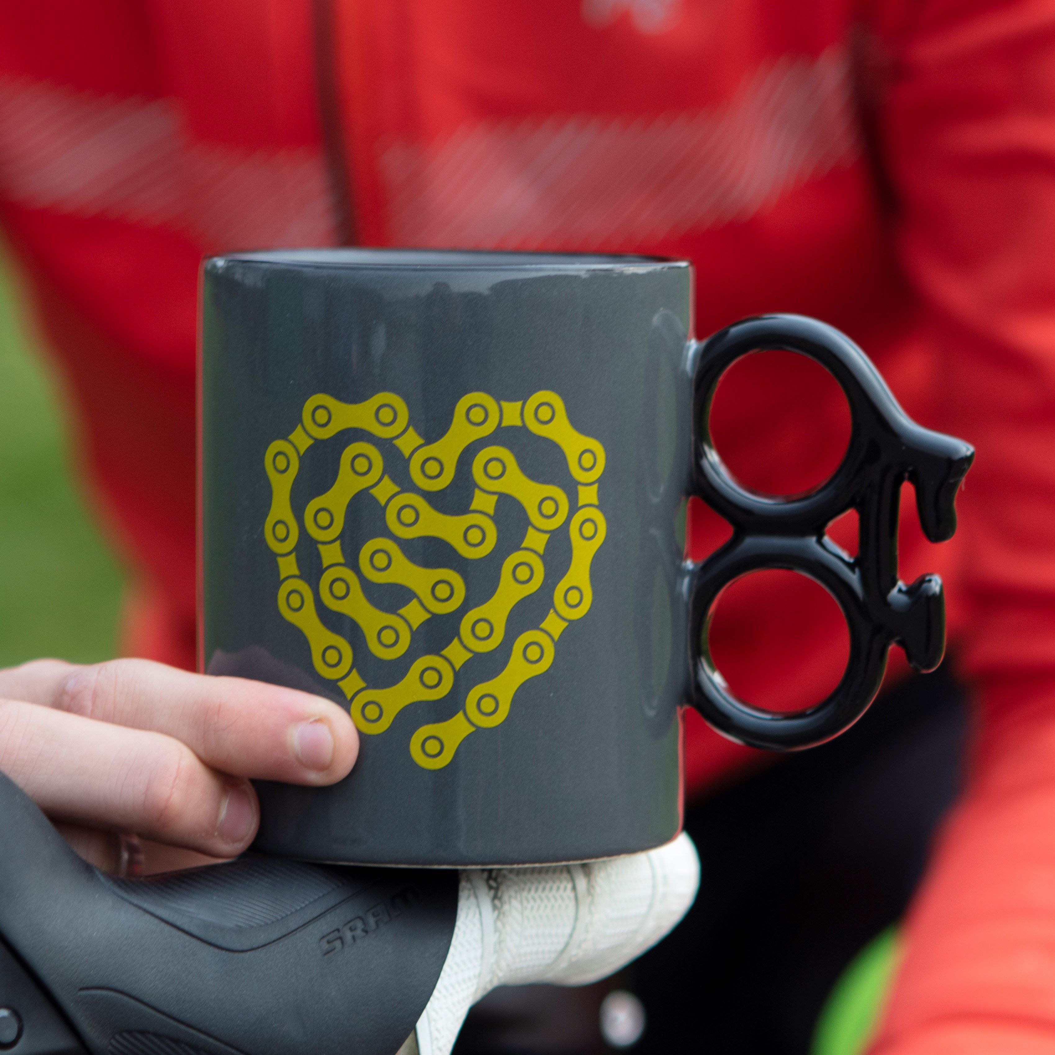 Bike coffee cup hot sale