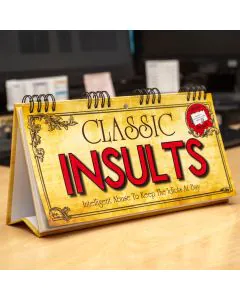 Classic Insults Flip Book