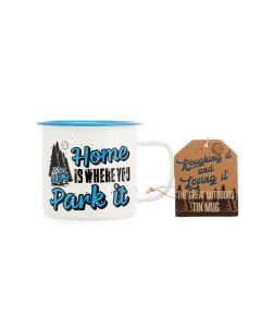 Park It' Camping Mug - Tin Travel Mug