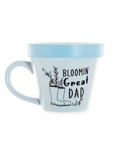 'Blooming Great Dad' Plant-a-holic Plant Pot Mug