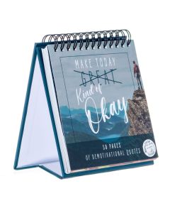 'Make Today Kind Of Okay' Demotivational Quotes Flip Book 