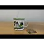 We Sleep Around' Camping Mug - Tin Travel Mug thumbnail